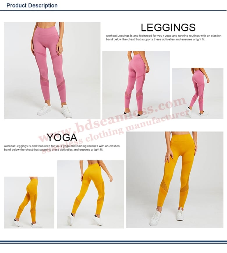 PINK NYLON LEGGINGS MANUFACTURER