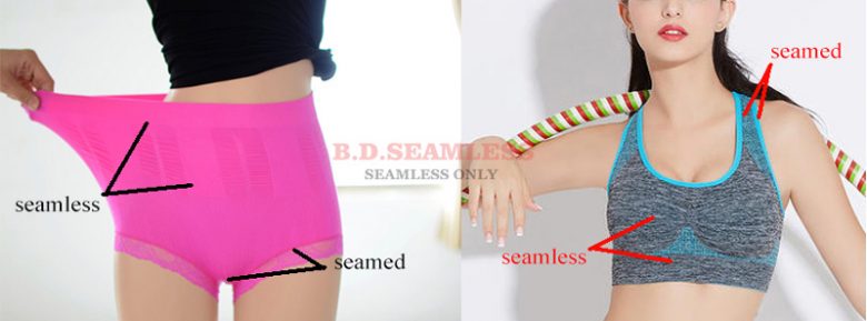 What does seamless underwear mean?