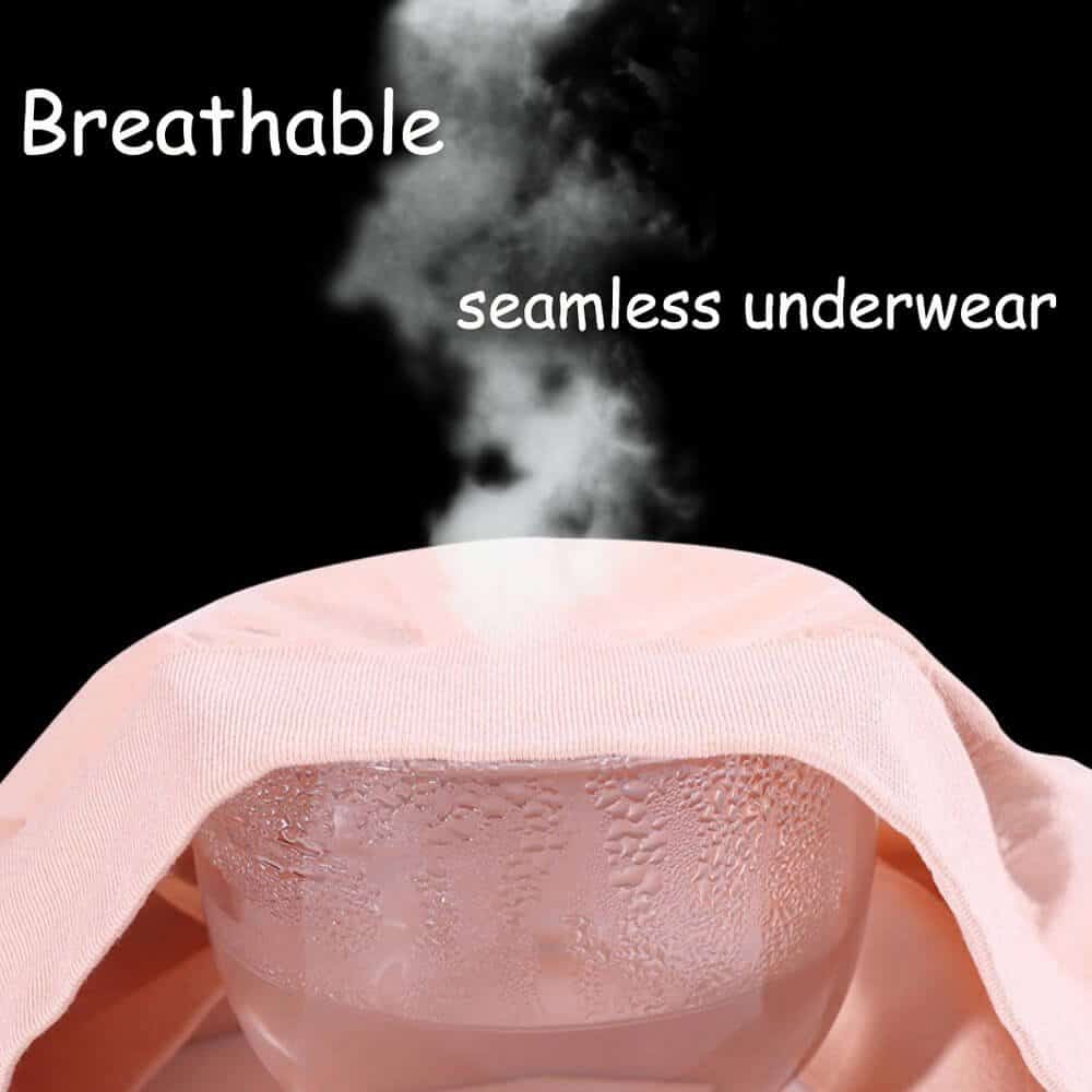 Seamless underwear features