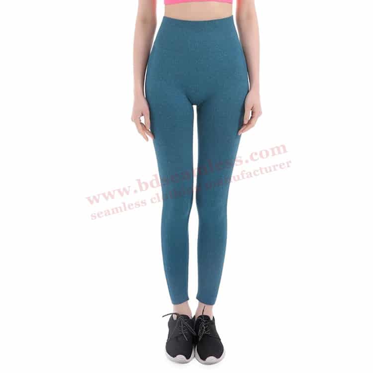 DARK GREEN WORKOUT LEGGINGS MANUFACTURER - Image 2