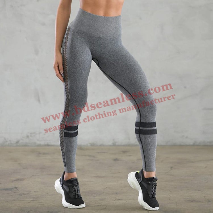 Leggings With Mesh Side Panels