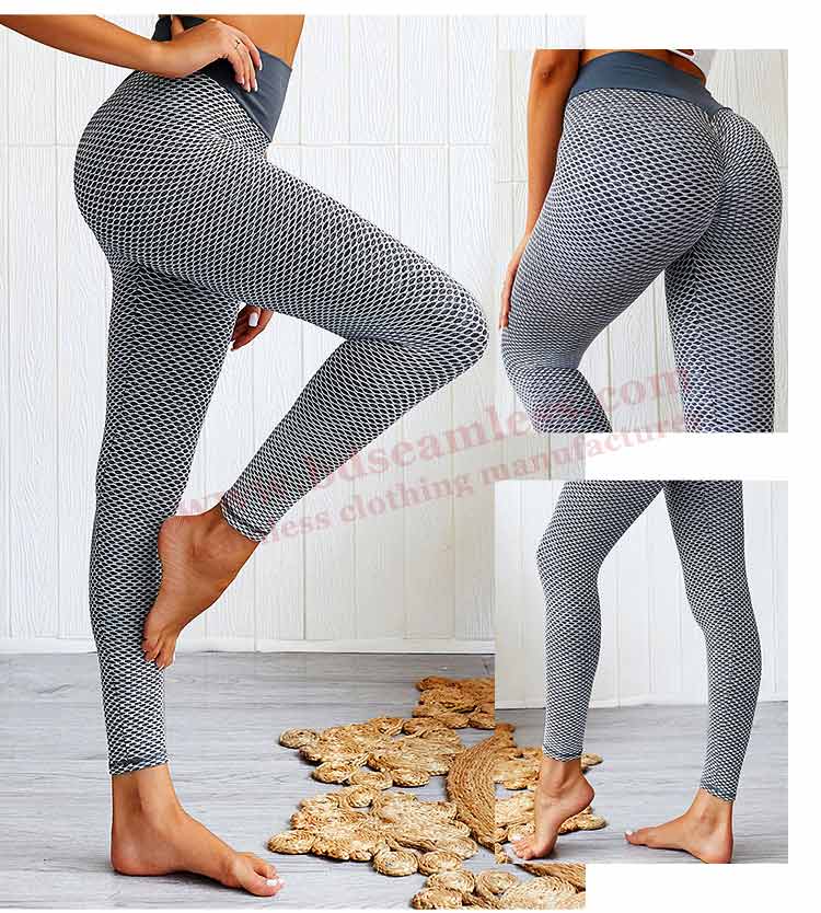 GREY HONEYCOMB LEGGINGS MANUFACTURER