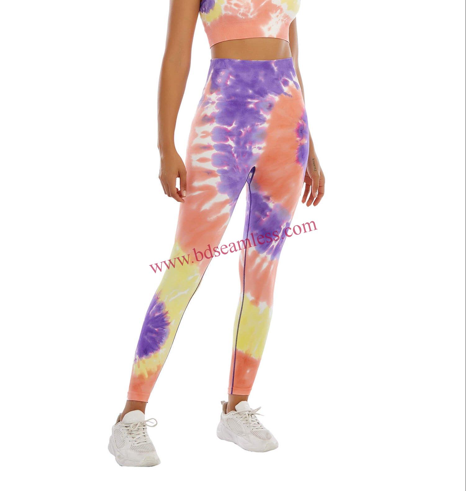 Custom Tie Dye Workout Leggings Manufacturers