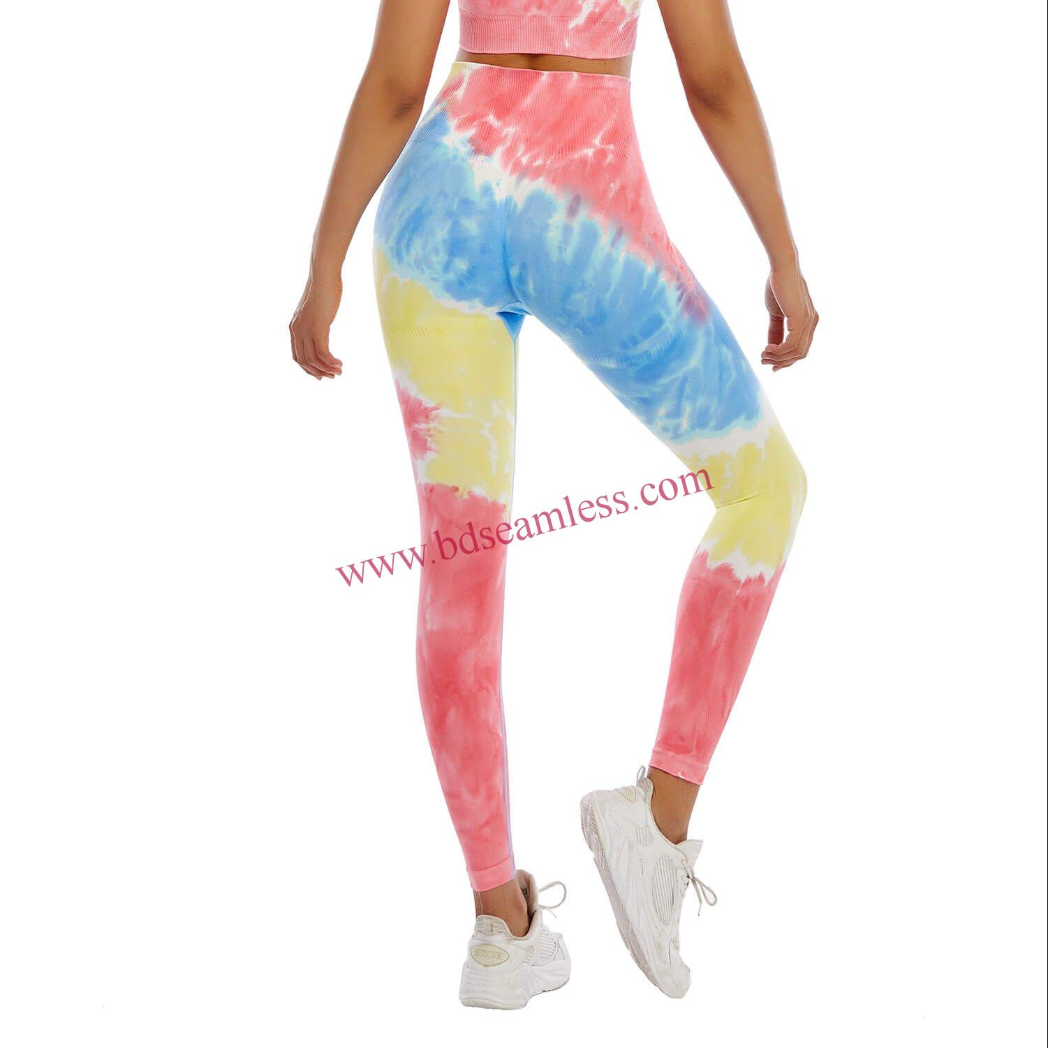 Women's Tie Dye Workout Leggings Wholesale