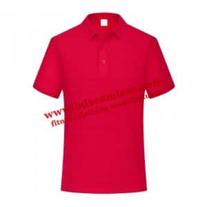 Plain Red Golf T Shirt Wholesale