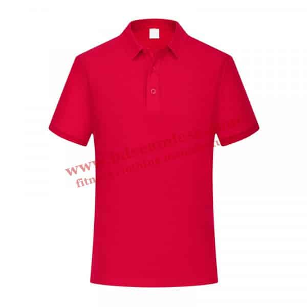 Plain Red Golf T Shirt Wholesale